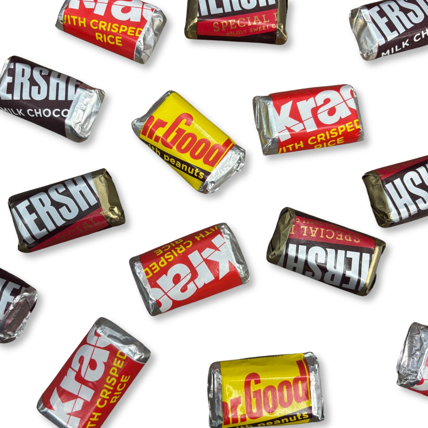 Surtido de Miniaturas Hershey's – Barras de Chocolate – Bolsa de Valor a Granel