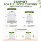 ZEN Body Cupping Set 1 Small 1 Large Cups