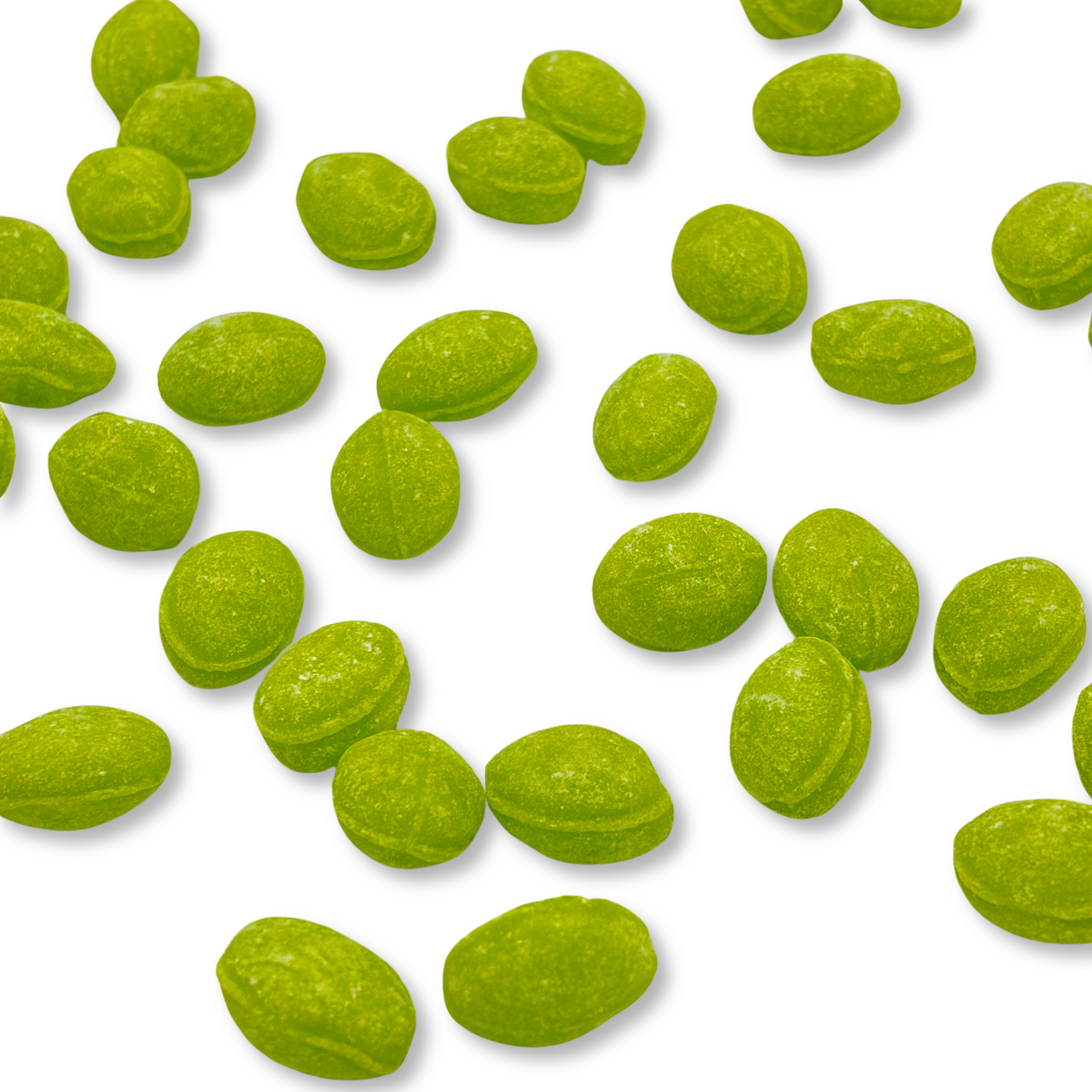 Claeys Green Apple Sanded Drops – Hard Candy – Bulk Value Bag