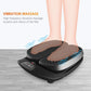 Foot Massager Machine with Heat for Blood Circulation Plantar Fasciitis, Black