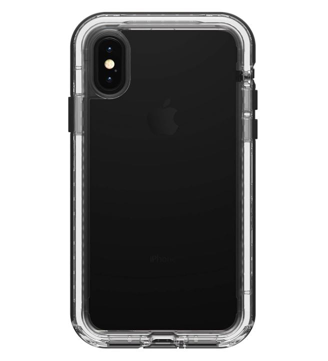 LifeProof Next Series Case for iPhone Xs & iPhone X - Non-Retail Packaging - Black Crystal
