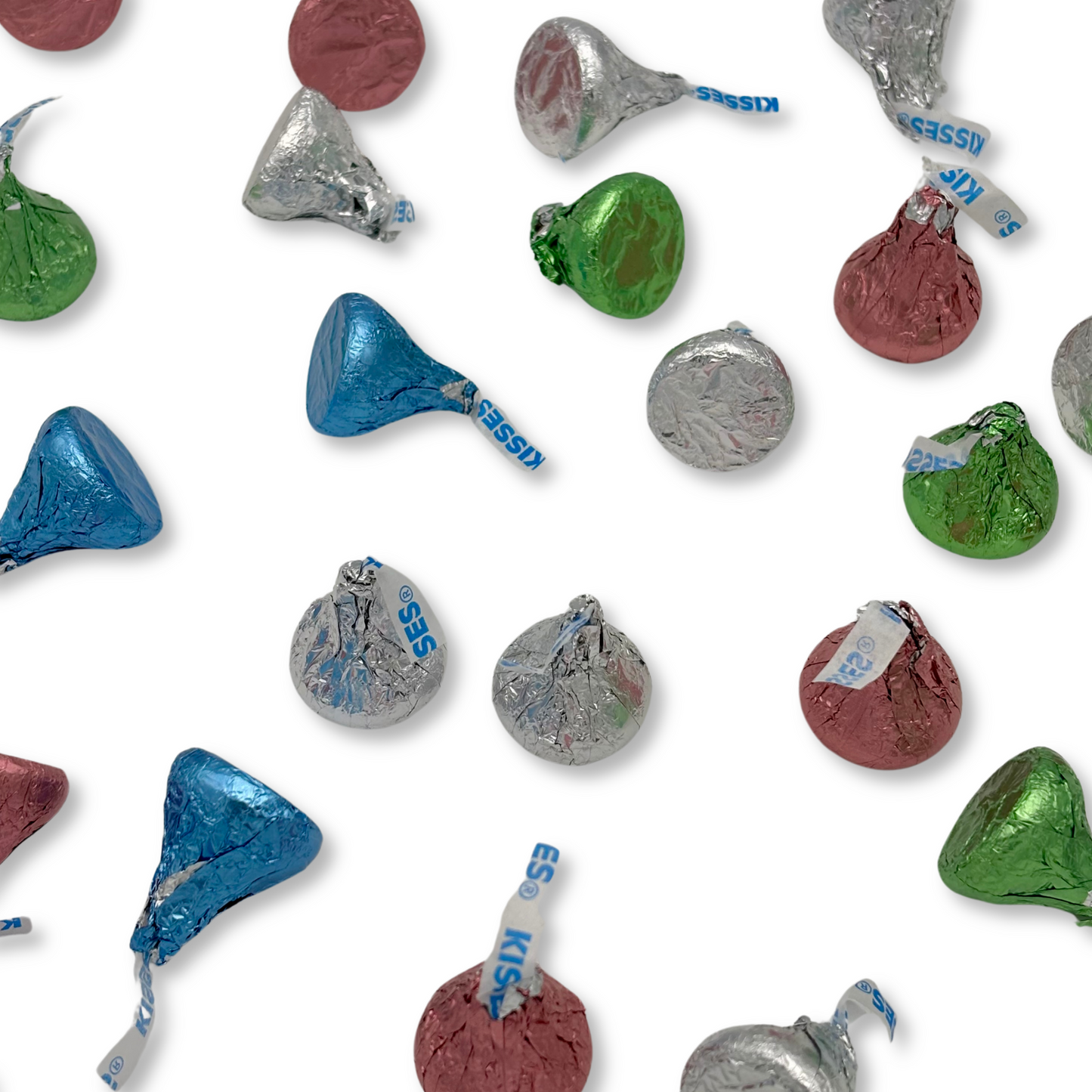 Hershey's Kisses Chocolate con Leche – Papel de Aluminio de Pascua – Bolsa Económica a Granel