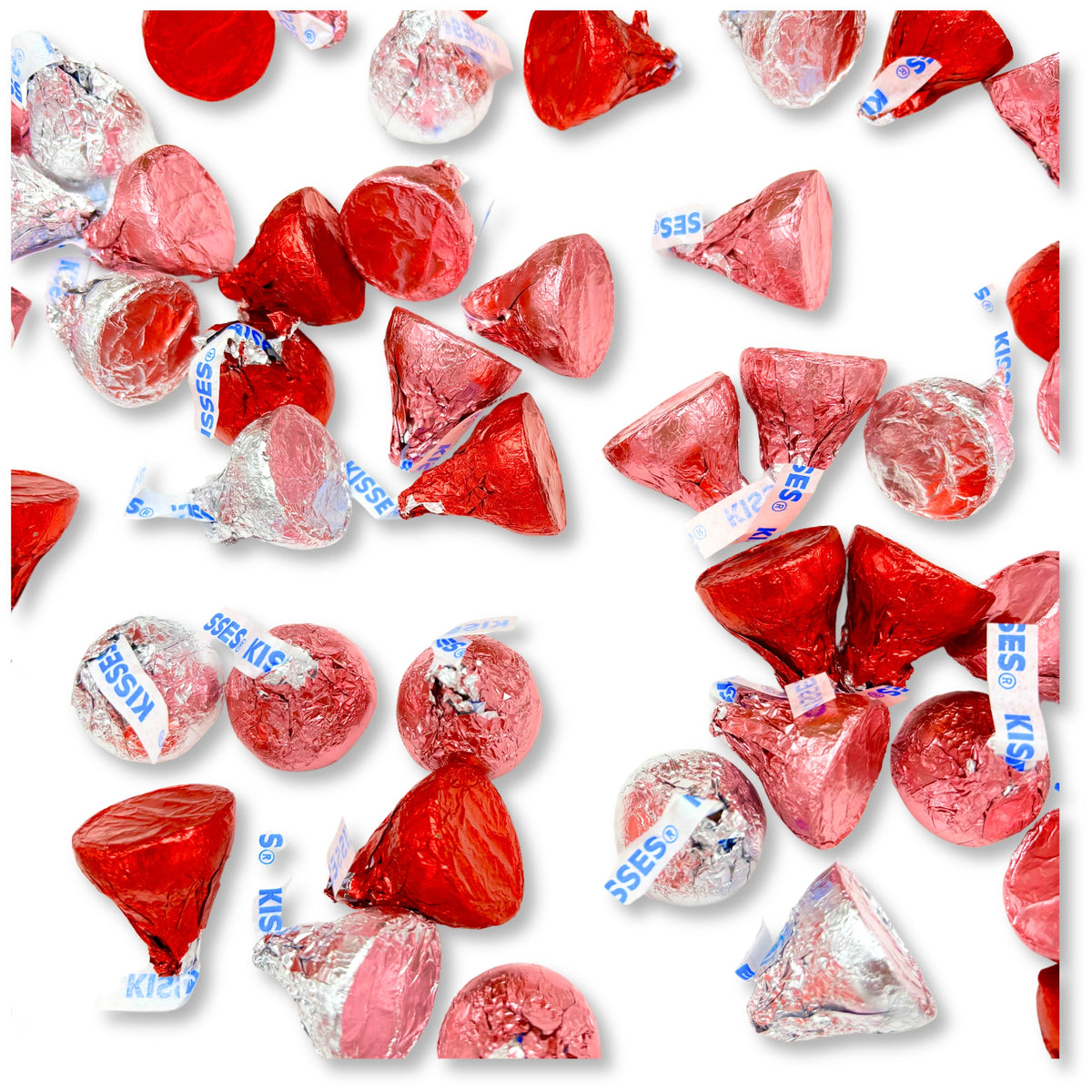 Hershey’s Kisses Chocolate con Leche – Edición San Valentín – Bolsa a Granel Económica