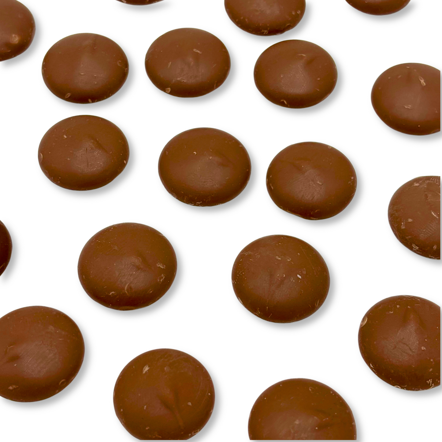 Cobertura con sabor a chocolate con leche y obleas derretibles Merckens – Bolsa de gran tamaño