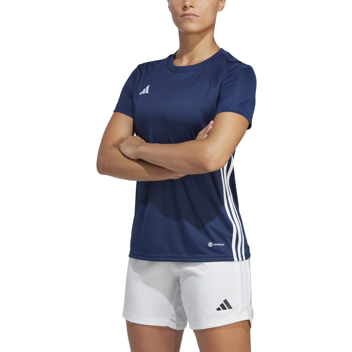 adidas Maillot Equipo 23 Mujer Azul Marino/Blanco Talla XL