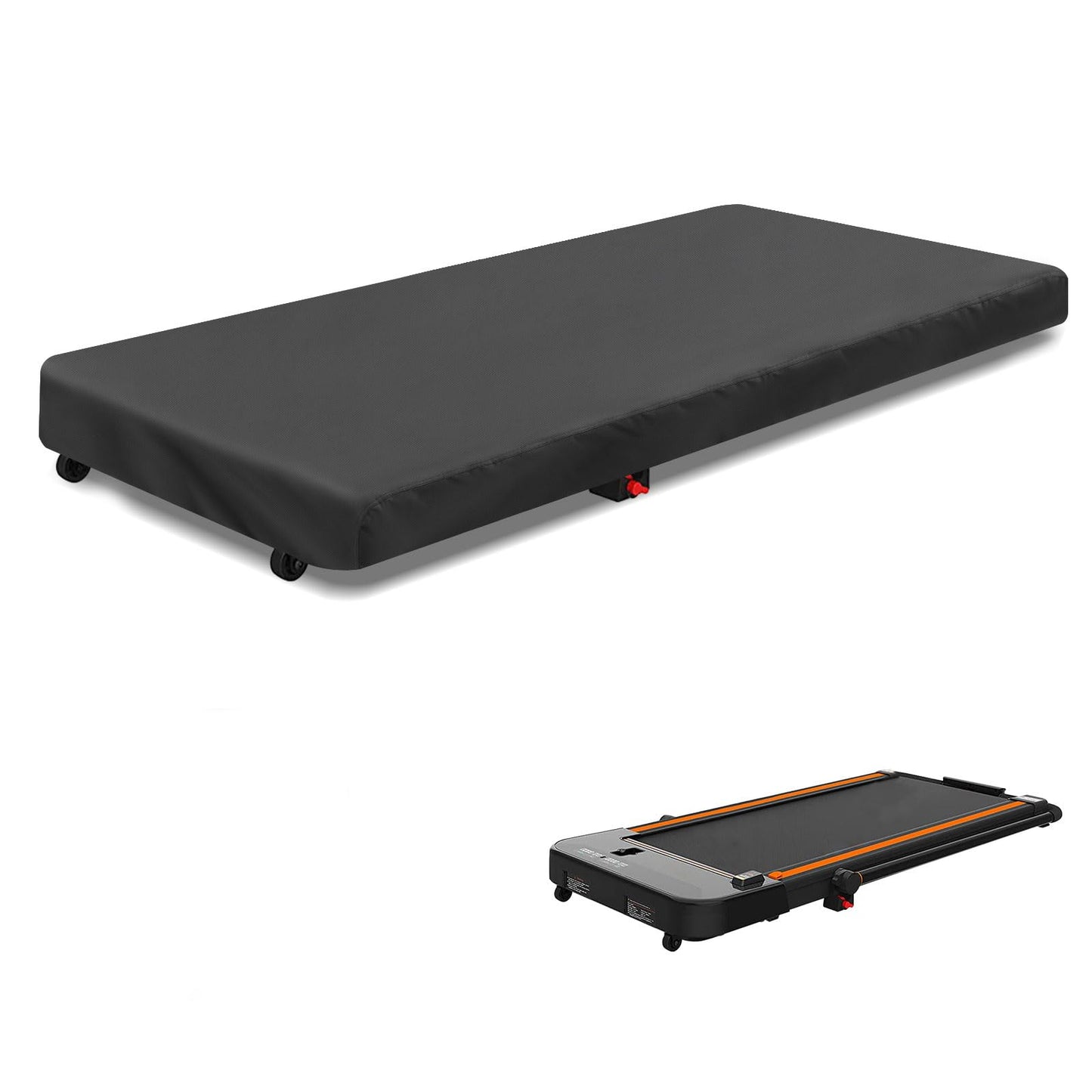 Cubierta para caminadora Aidetech Under Desk, cubierta antipolvo para cinta de caminar, cubierta protectora impermeable para caminadora de oficina debajo del escritorio, 55 pulgadas de largo x 28 pulgadas de ancho x 6 pulgadas de alto (solo cubierta)