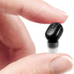 MocaDng Auricular inalámbrico Bluetooth único invisible, intrauditivo, con 12 horas de reproducción, batería de duración superlarga, mini auricular Bluetooth manos libres para coche, para smartphones iOS Android (negro)