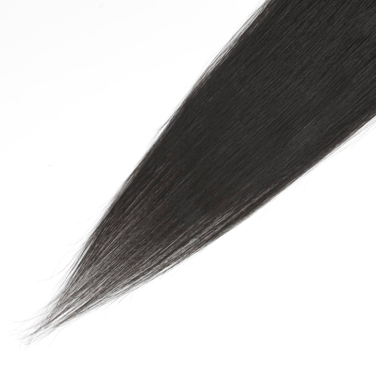 Cierre de cabello humano liso sedoso brasileño 2x6 HD Lace