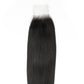 Cierre de cabello humano liso sedoso brasileño 2x6 HD Lace