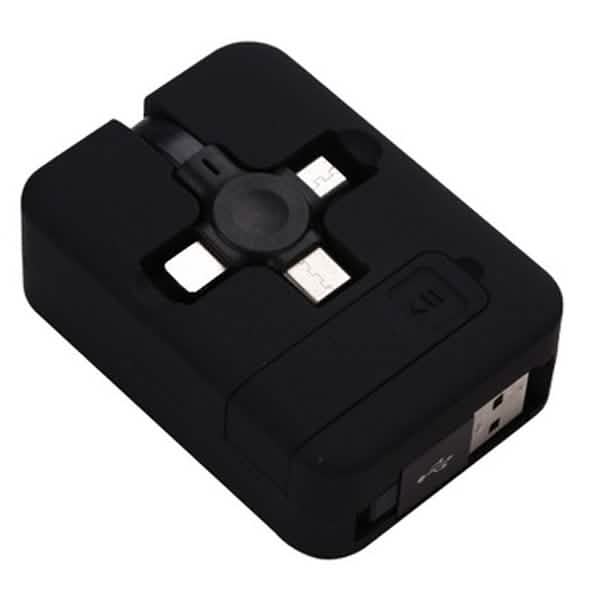 3-in-1 Portable Retractable Charging Cable