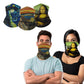Paquete de 3: Pañuelo de cuello con diseño de pintura famosa, bandana multifuncional