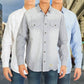 3-Pack: Men's Denim Button Front Shirts - Assorted Sizes