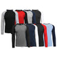 3-Pack: Raglan Sleeve Thermal Shirt