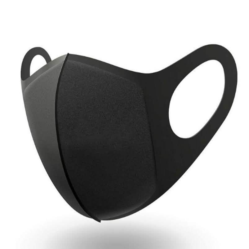 Paquete de 3: mascarilla negra reutilizable