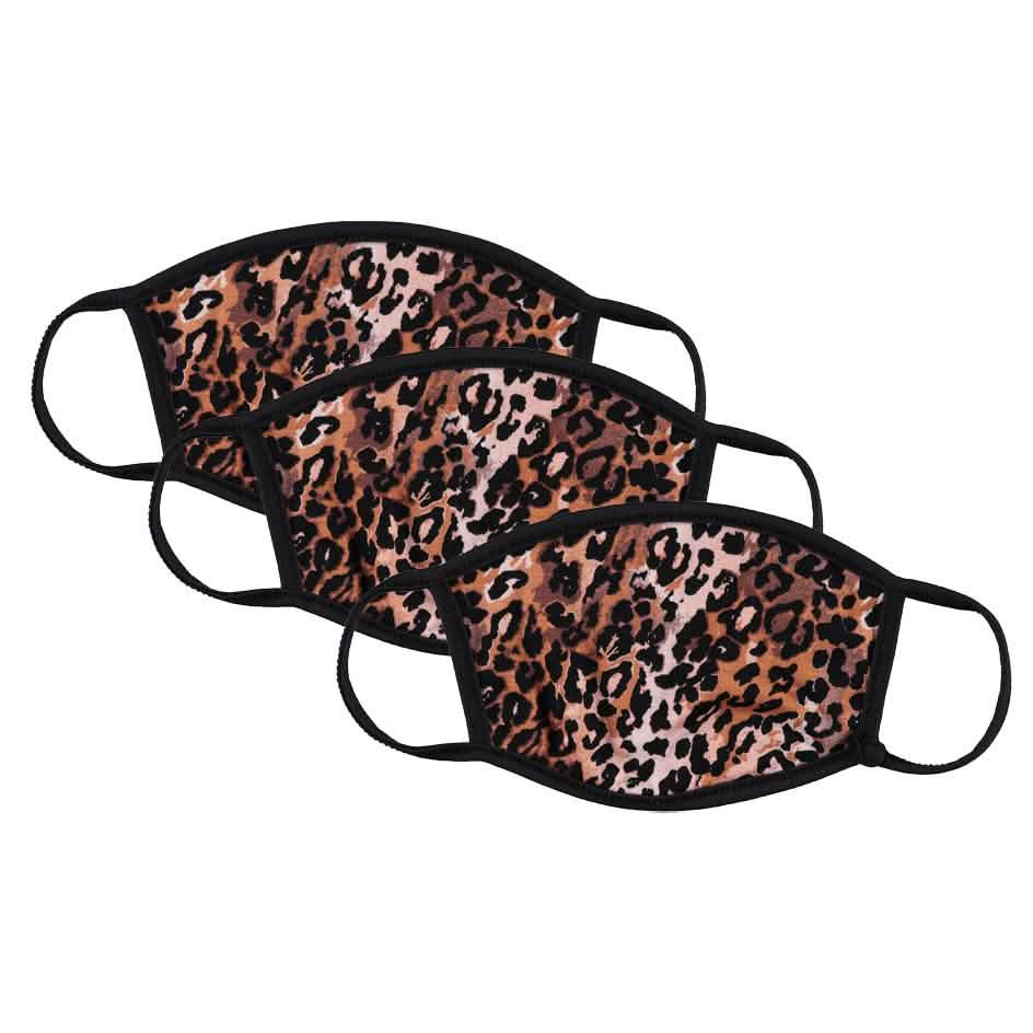 Paquete de 3: Mascarillas de Tela Reutilizables Lavables No Médicas