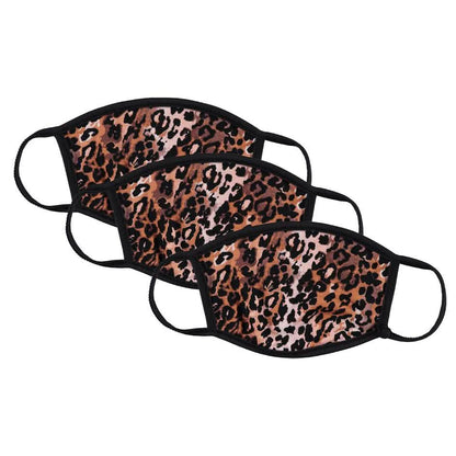 Paquete de 3: Mascarillas de Tela Reutilizables Lavables No Médicas