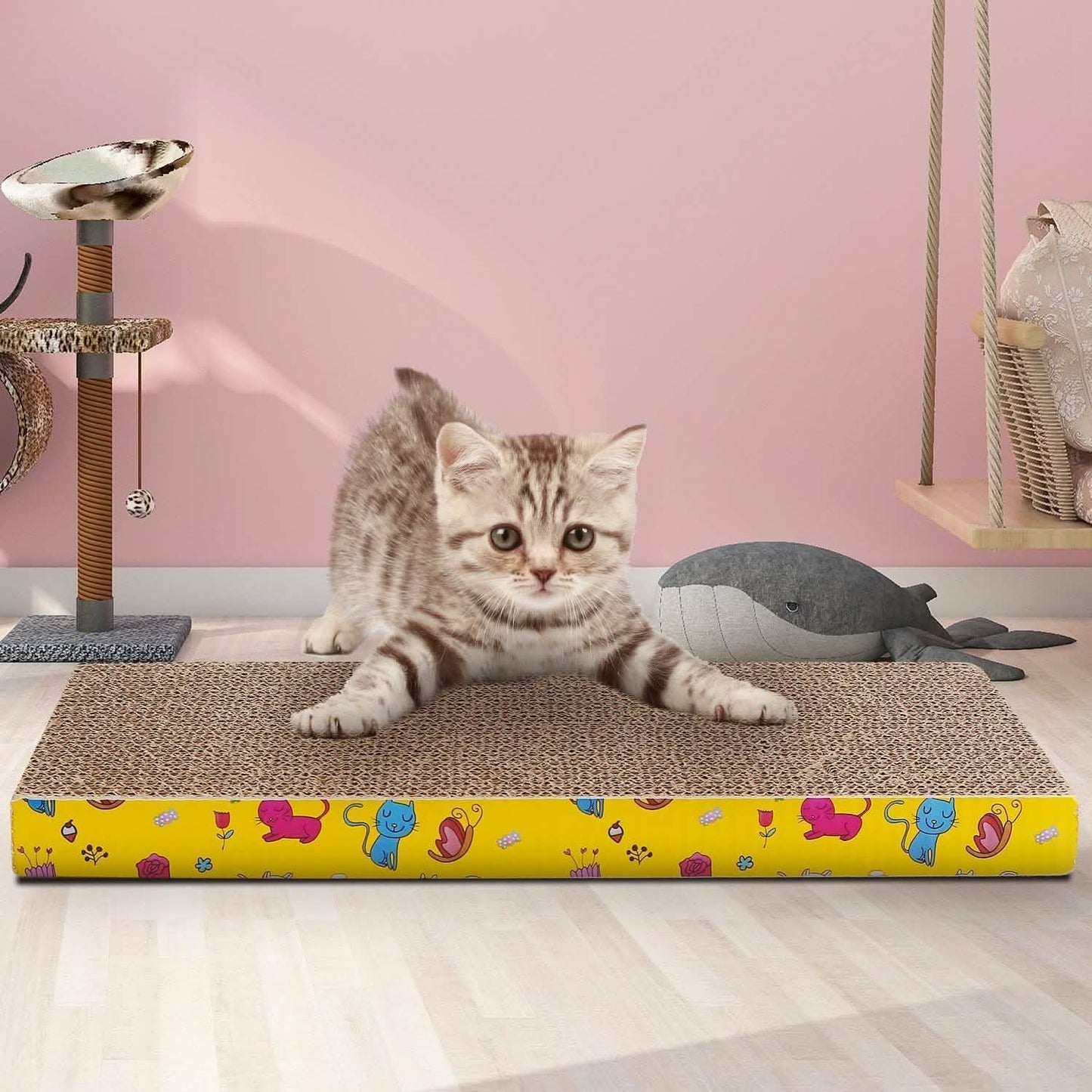 Juego de 3: Rascadores para gatos