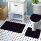 3-Piece Set: Ben&Jonah Elegant Bath Rug Set