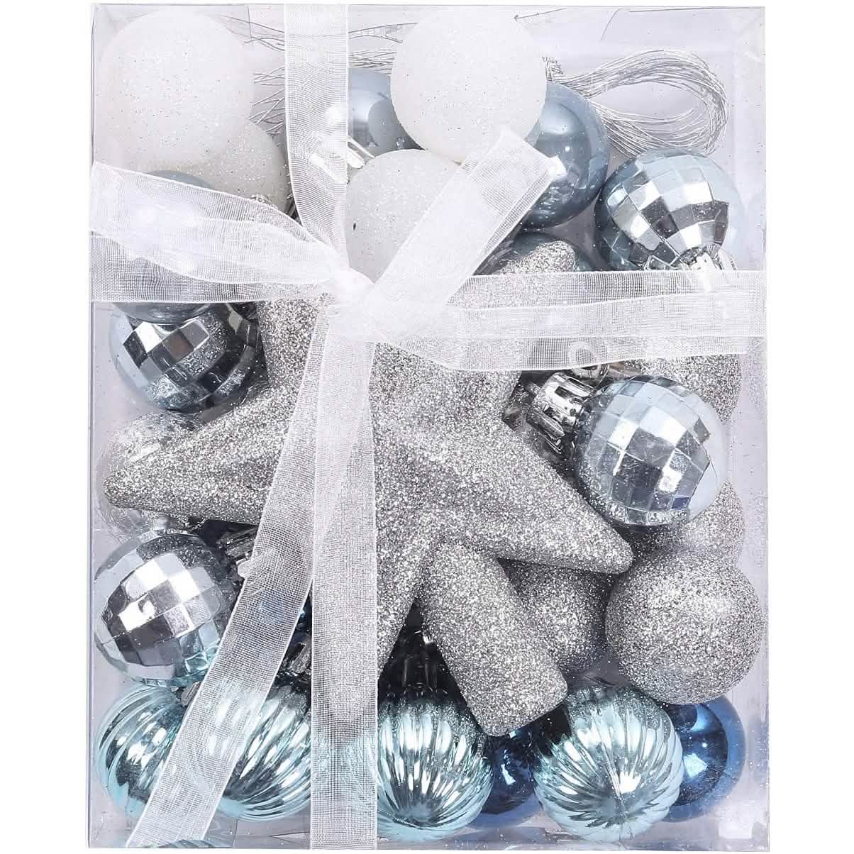 30 Piezas: Adornos de Bolas de Navidad para el Árbol de Navidad