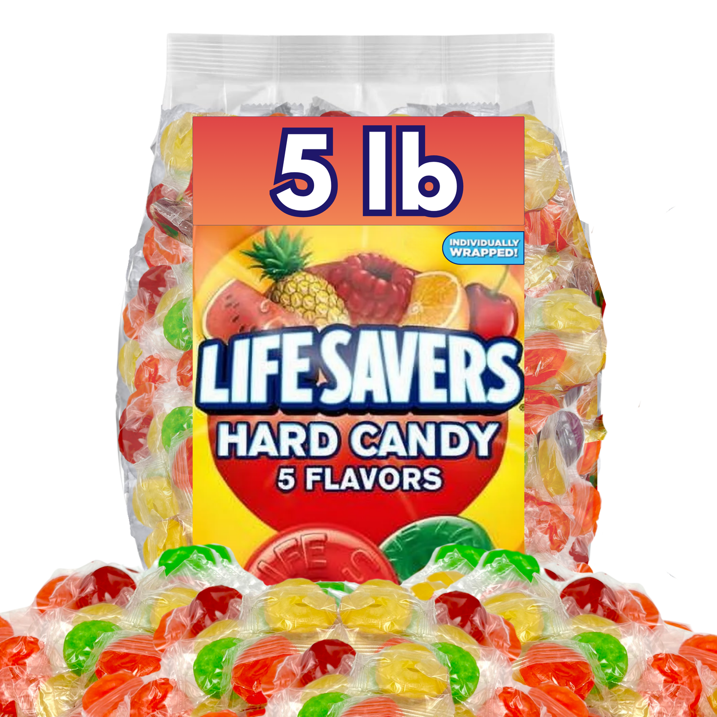 Life Savers Hard Candy 5 Flavors – Bulk Value Bag