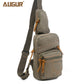 Flying Cloth High-grade Washed Canvas Fan Men's Chest Bags