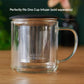 Taza de Cristal - Elegancia Transparente