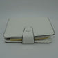 Compact Pebbled Everyday Wallet with Snap and Zipper Closure