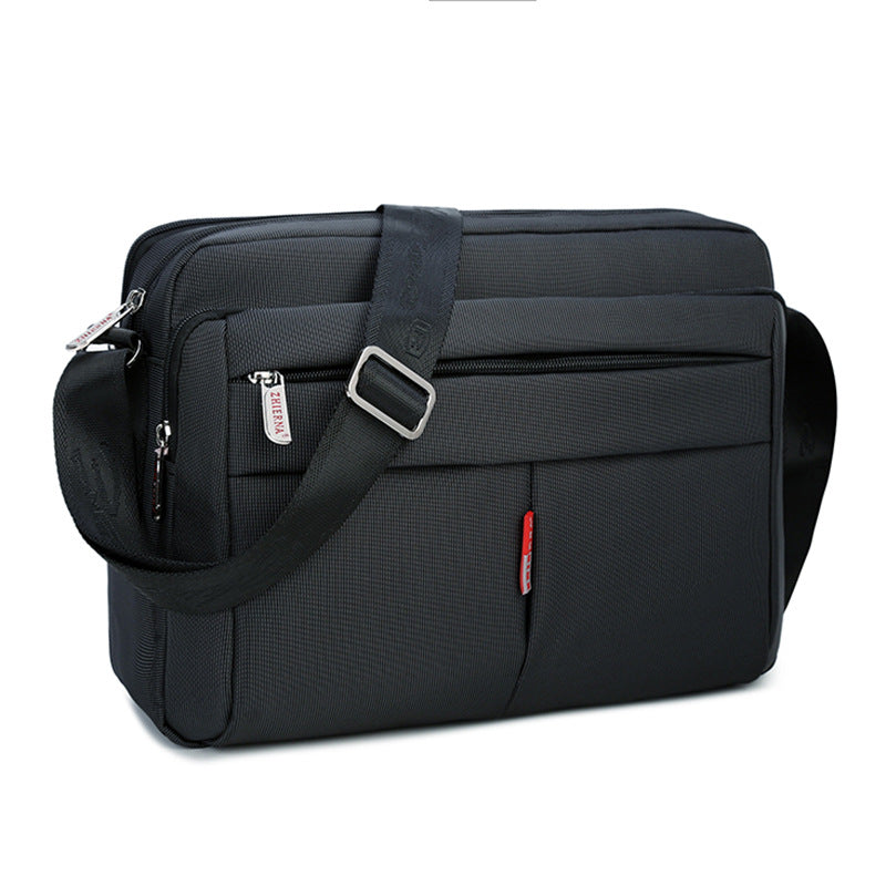 Men's Trendy Korean Style Leisure Horizontal Version Men's Shoulder Bags