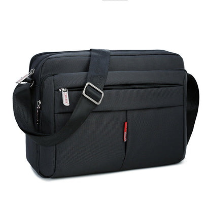 Men's Trendy Korean Style Leisure Horizontal Version Men's Shoulder Bags
