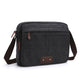 Men's Single Solid Color Canvas Fashion Men's Messenger Bags