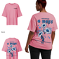 G West Womens Oversized Blue Garden Tee