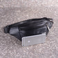 Men's Retro Genuine Leather Moon Type Large Men's Waist Packs