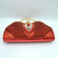 Elegant Shimmer Evening Clutch Bag with Rhinestone Embellishments