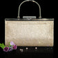 Women's Solid Color Banquet Clutch Fashion Horizontal Soft Evening Bags