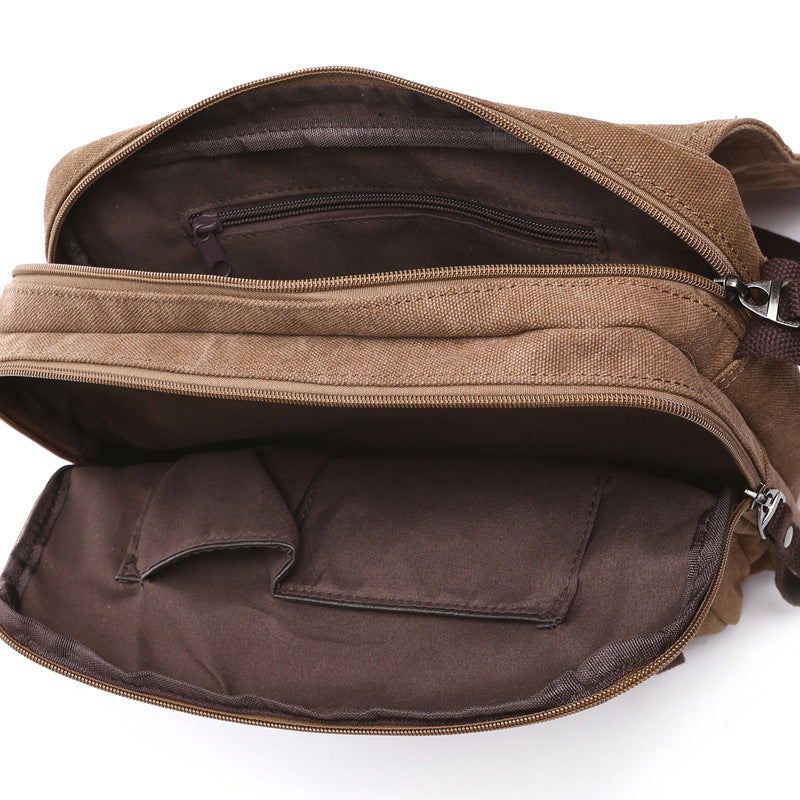 Women's & Men's & Single For Tourists Solid Color Men's Messenger Bags