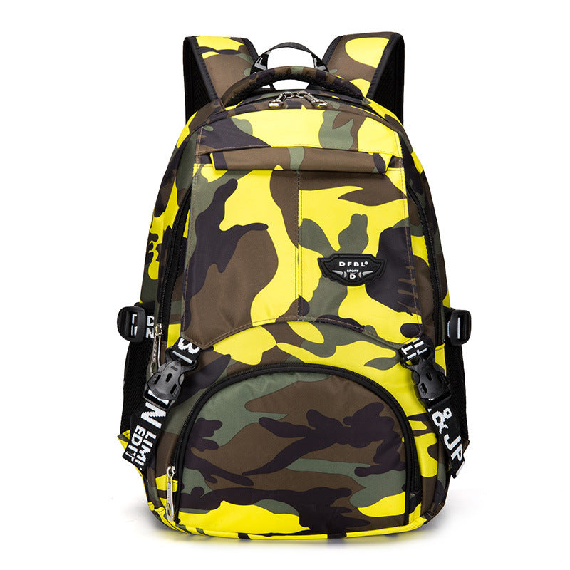 Men's Waterproof Fashion Trend Campus Primary Junior Backpacks