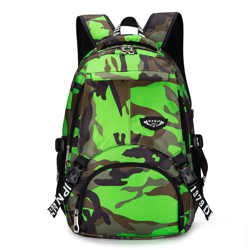 Men's Waterproof Fashion Trend Campus Primary Junior Backpacks