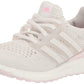 adidas Ultraboost 1.0 Running Shoe Crystal White/Crystal White/Almost Pink 4.5 US Unisex Big Kid