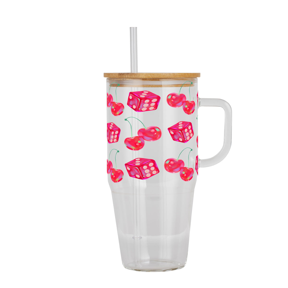 Lucky Girl Glass Cups