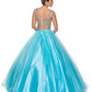 Juliet 338 Quinceanera Dress 2-Piece Bateau Neckline Cap Sleeve