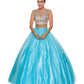 Juliet 338 Quinceanera Dress 2-Piece Bateau Neckline Cap Sleeve