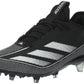 adidas Zapatilla de fútbol Adizero Electric.1 para hombre, negro/blanco/negro 8