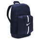Mochila Nike Unisex Academy Team Sports Azul Marino/Negro/Blanco