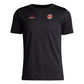 adidas Boys^Unisex Kids Short Sleeve Pre-Game T-Shirt Black/New York Red Bulls X-Large
