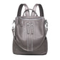 Women's Leather Oxford Woven Large Capacity Tide Backpacks