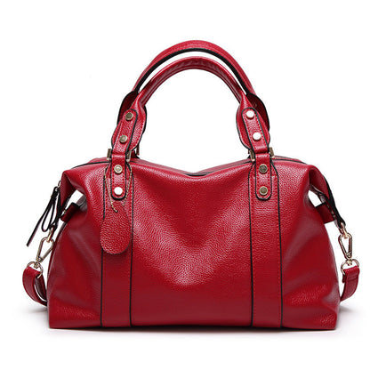 Women's Trendy Fashion Boston Portable Pillow Handbags