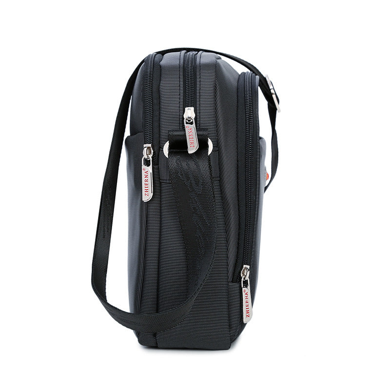 Men's Stylish Oxford Cloth Fashion Vertical Men's Shoulder Bags
