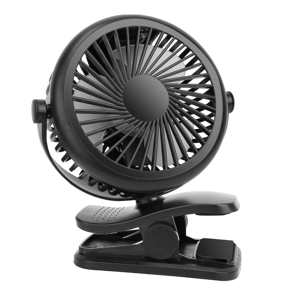 Ventilador con Clip de 360 Grados Silencioso Recargable