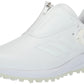 adidas Womens Solarmotion Spikeless BOA Lightstrike 24 Golf Shoes Footwear White/Silver Metallic 6.5