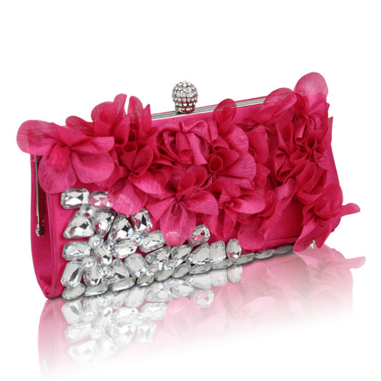 Diamond Petal Dinner Banquet Bridal Wedding Evening Bags